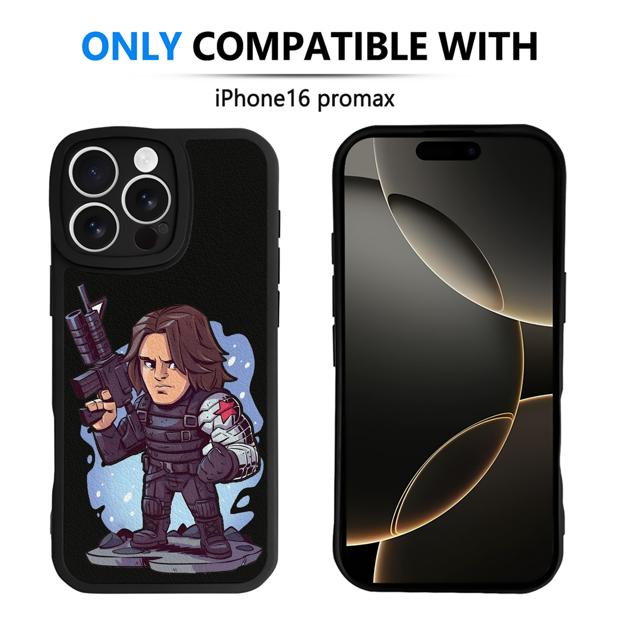 （画像用） アベンジャーズ The Avengers 【iPhone 16シリーズ対応】シリコンスマホケース（レザー調） 材質：シリコン